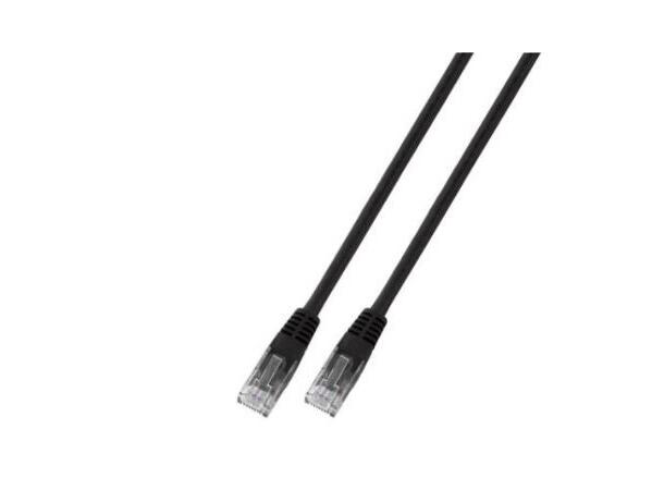 UTP Patch Cat.6 -  7,5 m Sort Nettverkskabel 250MHz AWG24/7 